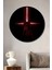 Çerçeve Görünümlü Star Wars Kılıç Dekoratif Ahşap Mdf Ev Duvar Tablo Yuvarlak Ev Duvar Tablo 1