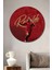 Ronaldo Futbol Tutkusu Dekoratif Ahşap Mdf Ev/işyeri Duvar Tablo Yuvarlak Ev/işyeri Duvar Tablo 1