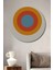 Bauhaus Soyut Sanat Dekoratif Ahşap Mdf Ev/işyeri Duvar Tablo Yuvarlak Ev/işyeri Duvar Tablo 1