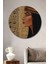 Kleopatra Antik Mısır Dekoratif Ahşap Mdf Ev/işyeri Duvar Tablo Yuvarlak Ev/işyeri Duvar Tablo 1
