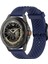 Xiaomi Watch S4 Sport/samsung Galaxy Watch3 45MM/WATCH 42MM Silikon 22MM Çoklu Delikli Nefes Alabilir Saat Kayışı - Koyu Mavi (Yurt Dışından) 5