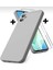 Samsung Galaxy A07 Kılıf Kamera Korumalı Yumuşak Renkli Silikon + 9h Ekran Koruyucu Cam 2in1 Set 1