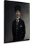 Çerçeve Görünümlü Atatürk Ahşap Mdf Dekoratif Işyeri Duvar Tablo Dikdörtgen Işyeri Duvar Tablo 3
