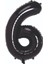 Rakam Grabo Siyah Folyo Balon 34" 1