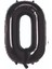 Rakam Grabo Siyah Folyo Balon 34" 1
