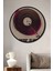 Çerçeve Görünümlü Müzik Tutkusu Dekoratif Ahşap Mdf Ev Duvar Tablo Yuvarlak Ev Duvar Tablo 1
