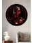 Iron Man Dekoratif Ahşap Mdf Ev/işyeri Duvar Tablo Yuvarlak Ev/işyeri Duvar Tablo 1