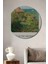 Monet Ahşap Mdf Dekoratif Ev/işyeri Duvar Tablo Yuvarlak Ev/işyeri Duvar Tablo 1