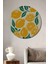 Limoncello Dekoratif Ahşap Mdf Ev/işyeri Duvar Tablo Yuvarlak Ev/işyeri Duvar Tablo 1