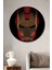 Iron Man Dekoratif Ahşap Mdf Ev/işyeri Duvar Tablo Yuvarlak Ev/işyeri Duvar Tablo 1