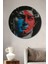 David Heykeli Modern Sanat Ahşap Mdf Dekoratif Ev/işyeri Duvar Tablo Yuvarlak Ev/işyeri Duvar Tablo 1