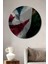 Joker Soyut Sanat Ahşap Mdf Dekoratif Ev/işyeri Duvar Tablo Yuvarlak Ev/işyeri Duvar Tablo 1