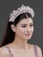 Taş Detaylı Kristal Prenses Taç – Işıltılı Gelin, Nişan ve Özel Davet Saç Aksesuarı 1