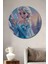 Elsa Karlar Ülkesi Ahşap Mdf Dekoratif Ev/işyeri Duvar Tablo Yuvarlak Ev/işyeri Duvar Tablo 1