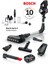 Çift Bataryalı 10 Yıl Motor Garantili Alman Kalitesi LED Başlıklı Başlıklı Süpürge + Bosch Serie 4 Mutfak Robotu 1