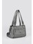 Zuwer Gri Cilt Omuz Çantası 2
