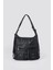 Kinya Siyah Cilt Omuz Çantası 1