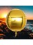 Folyo Balon 22 Inç Küre Altın Gold 4