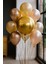 Folyo Balon 22 Inç Küre Altın Gold 5