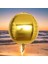 Folyo Balon 22 Inç Küre Altın Gold 6