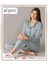 790-15 Düğmeli Bayan Uzun Kollu Pijama Takımı 1