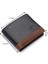 Hakiki Deri Kağıt Para ve Bol Kart Bölmeli Erkek Cüzdanı - Siyah-G2 Taba 1