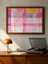 Pembe Geometri Dijital Baskı Poster (Çerçevesiz) 3
