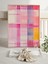 Pembe Geometri Dijital Baskı Poster (Çerçevesiz) 5