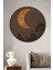 Ayışığı Orman Ahşap Mdf Dekoratif Ev/işyeri Duvar Tablo Yuvarlak Ev/işyeri Duvar Tablo 1
