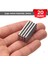 [20 Adet] Neodyum Mıknatıs Çap: 4mm Kalınlık: 2mm [D4X2] Ndfeb Güçlü Mıknatıs – Yuvarlak [N005] 1