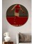 Mesut Özil Ahşap Mdf Dekoratif Ev/işyeri Duvar Tablo Yuvarlak Ev/işyeri Duvar Tablo 1