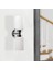 Balcova Modern Ikili Cam Aplik Krom, Dekoratif Duvar Lambası BALCOVA-N-347 5