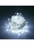 Buffer® 100 Ledli 8 Fonksiyonlu 10 Metre LED Aydınlatma Dekor Lambası (Beyaz) 3