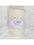 Loren Polyester Soft Macrame Krem El Örgü Ipi - LM003 - 34427 1