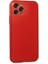 CPT16 iPhone 11 Pro Max Kılıf Coco Deri Silikon Kapak - Kırmızı 2