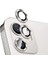 Ally Iphone 12 - 12 Mini 3D Metal Çerçeveli Kamera Lens KORUYUCU-(5775) - A589H549-M66589 2