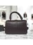 Kahverengi Kadın Günlük Şık Mini El ve Omuz Çantası 2