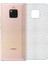 Huawei Mate 20 Pro Şeffaf Karbon Fiber Kaplama STICKER-(5775) - A591H801-M10591 1