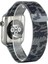 Ally Apple Watch 7-8 45MM 6-5-4 44MM Kayış Kordon Metal Milano Loop Kamuflaj 3-2-1 - A803H060-M60 3