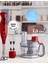 PRO-2000W Turbo Doğrayıcı, Dilimleme Rondo, Blender - Ikili Çelik Mikser, Buz Kırıcı Mutfak Robotu 1