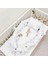 Babynest %100 Pamuk Özel Tasarım Örgü Korumalık Kenarlı Bebek Yatağı 1