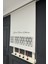 Serin Home Colection Lazer Kesim Krem Kalın Stor Güneşlik Perde (Dayanıklı Alüminyum Kasa) 2