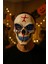 Halloween Maske Kuru Kafa Işıklı Laciver Teller 4