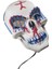 Halloween Maske Kuru Kafa Işıklı Laciver Teller 6