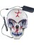 Halloween Maske Kuru Kafa Işıklı Laciver Teller 7
