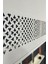 Serin Home Colection Lazer Kesim Beyaz Kalın Stor Güneşlik Perde (Dayanıklı Alüminyum Kasa) 3