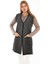 Dolu Örgü Triko Uzun Yelek 1548 1