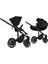 m/type 2'si 1 Arada Set Bebek Arabası Seti - Siyah 1