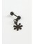Çiçek Çelik Piercing 1 Adet 1