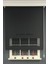 Serin Home Colection Lazer Kesim Siyah Kalın Stor Güneşlik Perde (Dayanıklı Alüminyum Kasa) 1